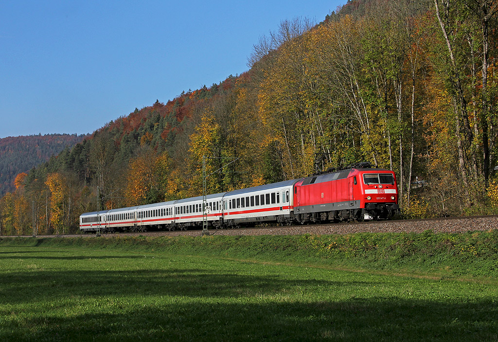 Herbstliche Gäubahn