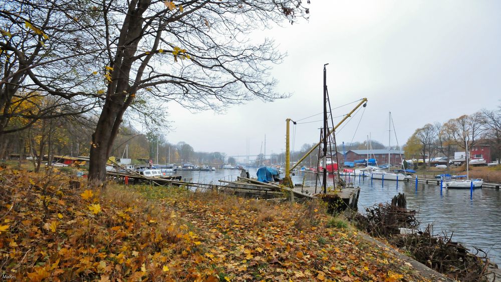 herbstliche Hafenatmosphäre...