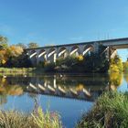 Herbstliche Idylle am Schildescher Viadukt