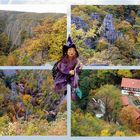 Herbstliche Idylle  das Bodetal zwischen Hexentanzplatz und Roßtrappe