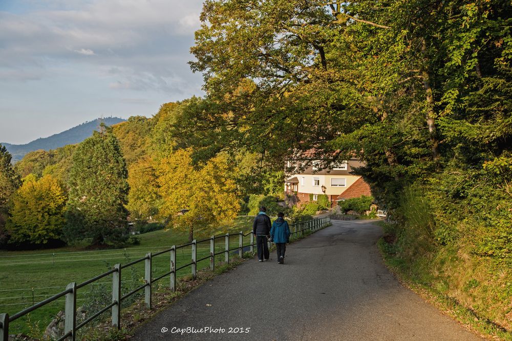 Herbstliche Kulisse in Baden Baden Gerolsau