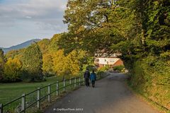 Herbstliche Kulisse in Baden Baden Gerolsau