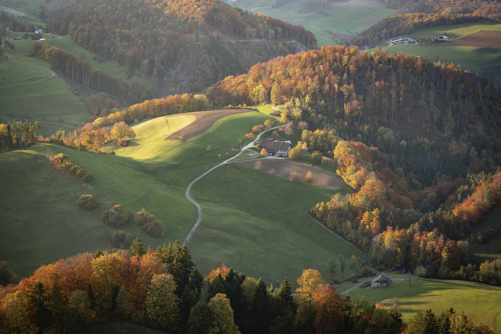 Herbstliche Kulturlandschaft