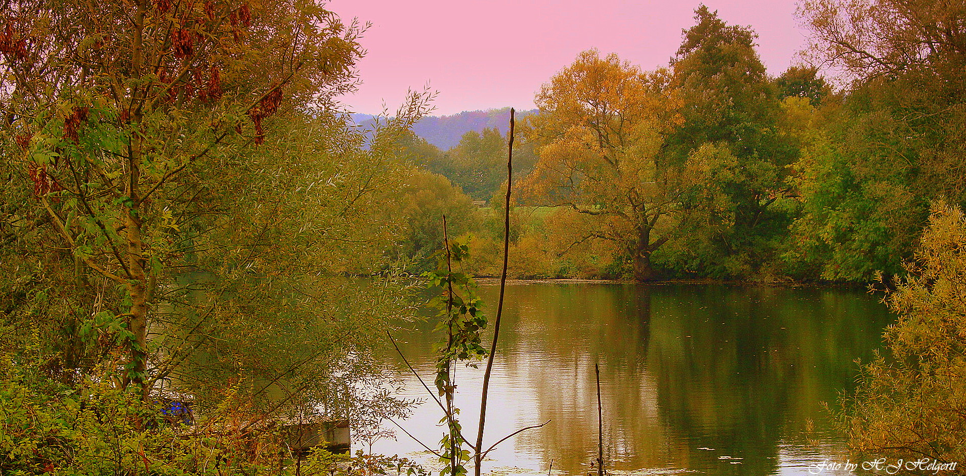 Herbstliche Lahn