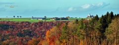 " Herbstliche Landschaft "