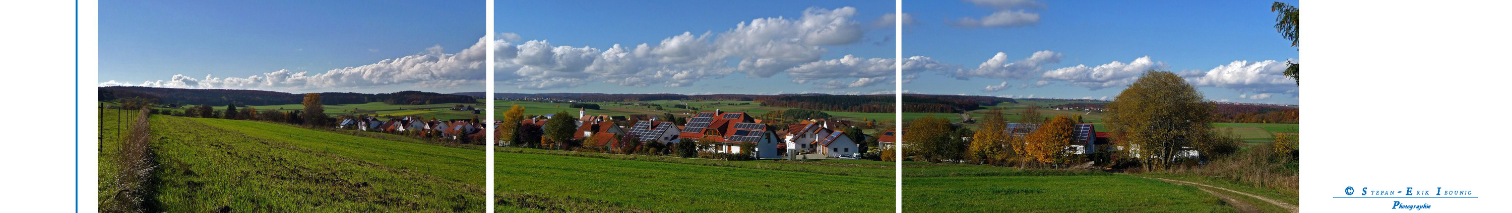 " Herbstliche Landschaft "