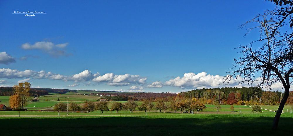 " Herbstliche Landschaft "