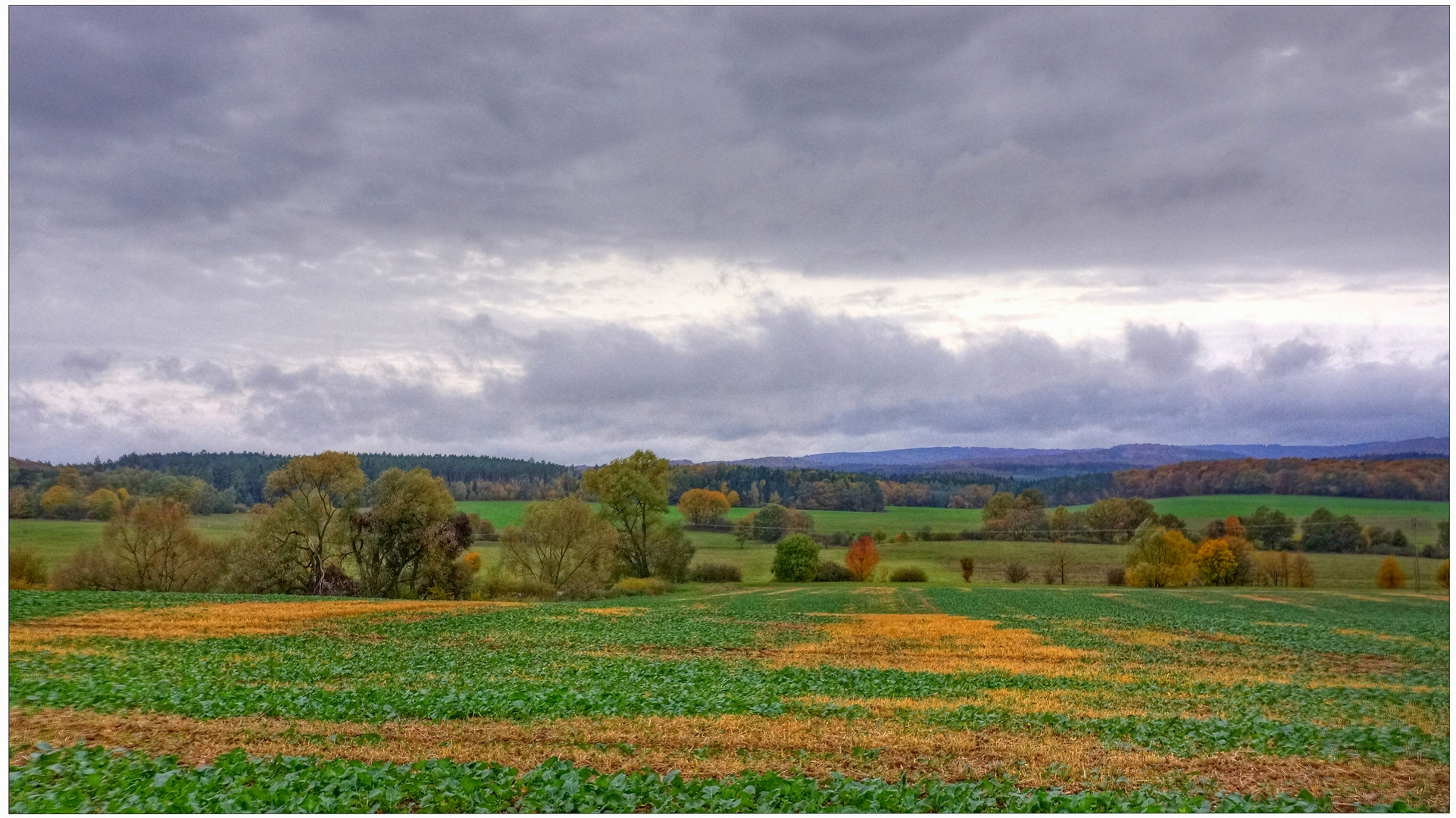 Herbstliche Landschaft II (paisaje otoñal Il)