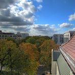 Herbstliche Mittelallee