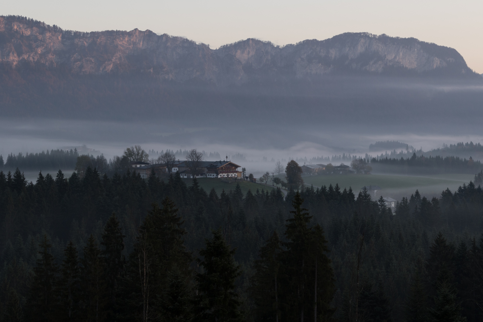 Herbstliche Morgennebel