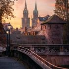 Herbstliche Morgenstimmung in Nürnberg