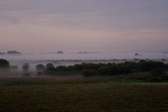 Herbstliche Nebelbank