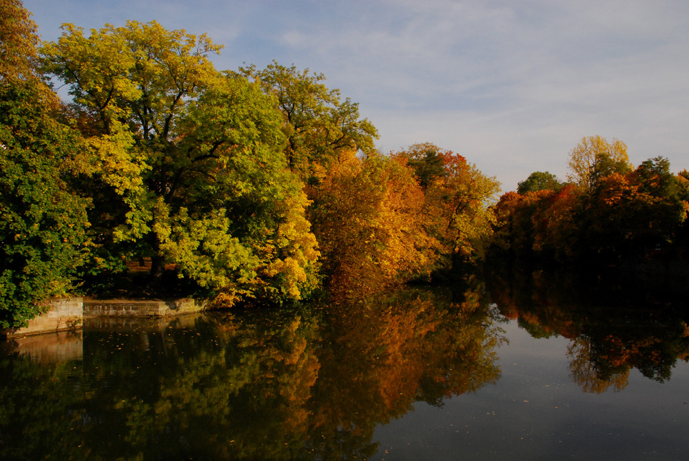 herbstliche Pegnitz