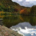 Herbstliche Romantik an der Lahn bei Balduinstein 