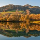 Herbstliche Ruhe am Freizeitsee