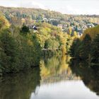 herbstliche Saar zu Güdingen