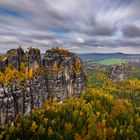 Herbstliche Schrammsteine