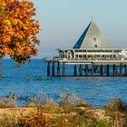 Herbstliche Seebrücke zu Heringsdorf