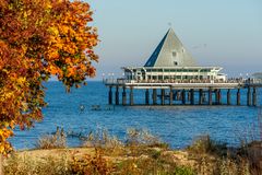 Herbstliche Seebrücke zu Heringsdorf