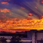 Herbstliche Skyline Münchens