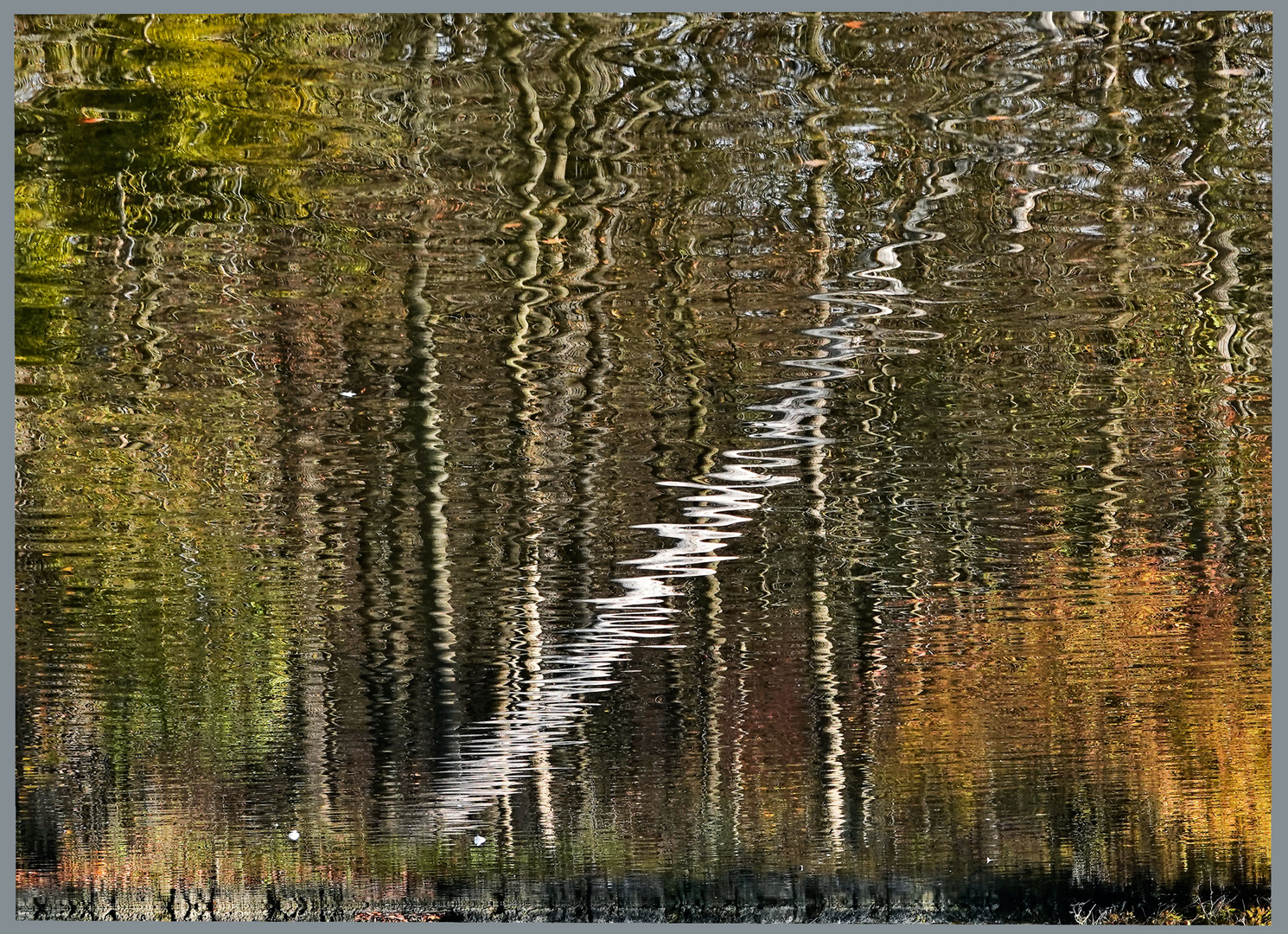 Herbstliche Spiegelung 2 