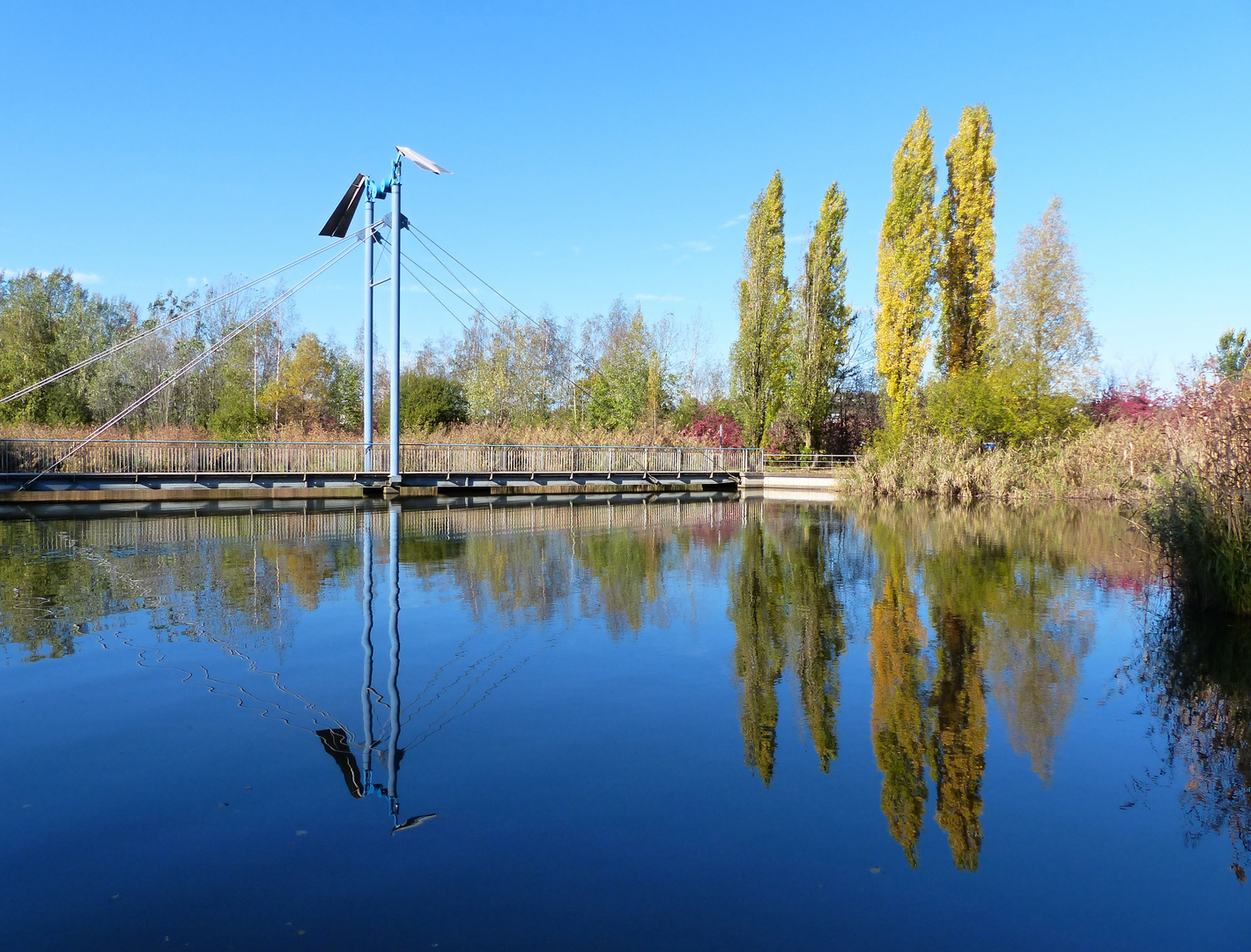 herbstliche Spiegelung