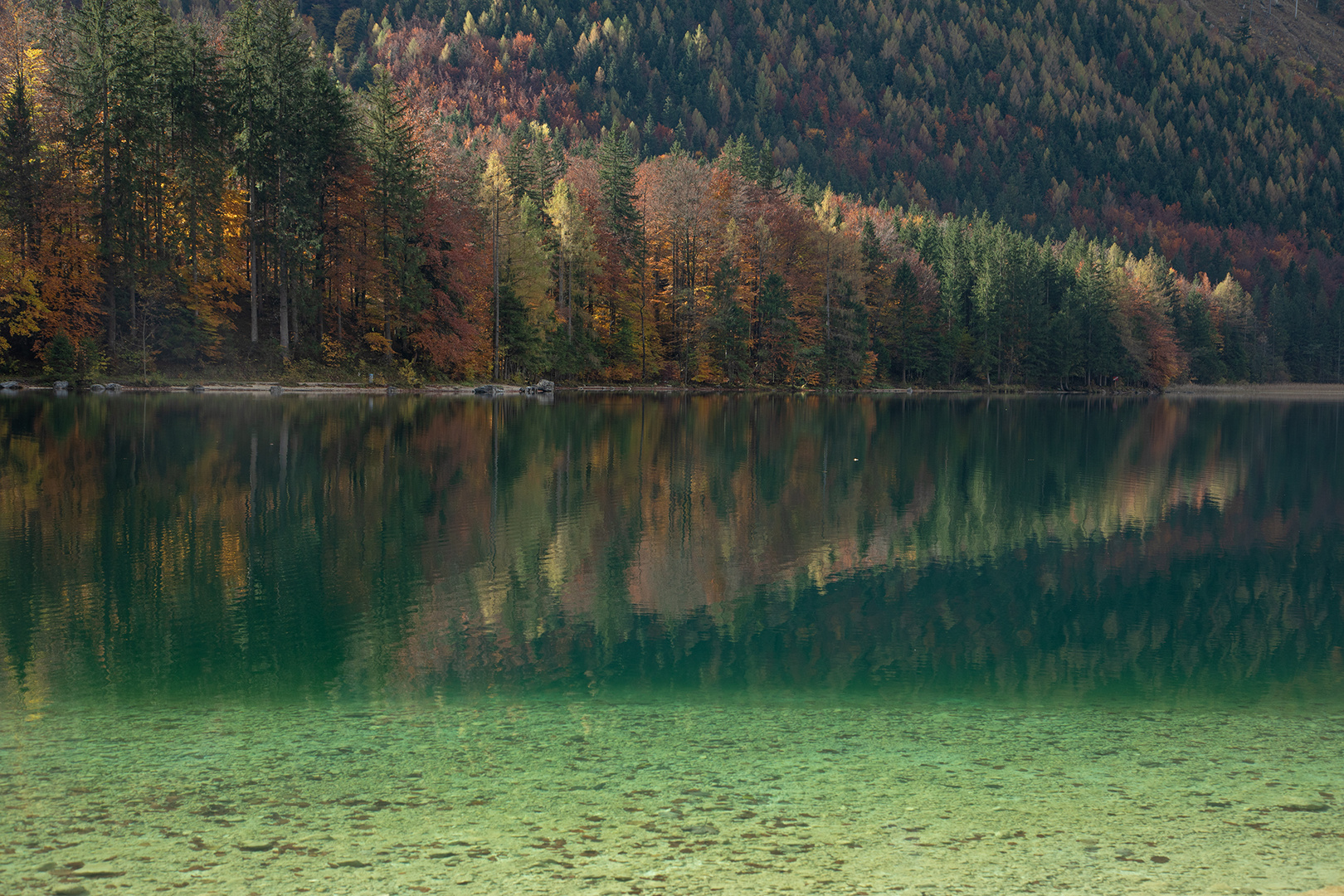 herbstliche Spiegelung