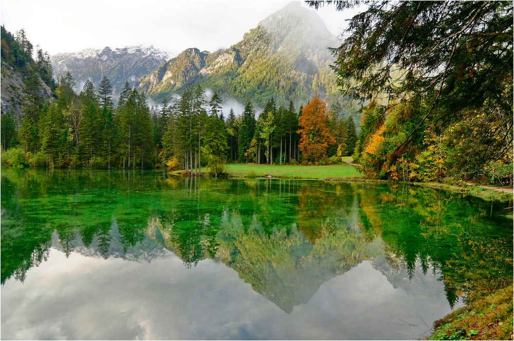 Herbstliche Spiegelung