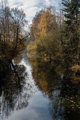 Herbstliche Spiegelung