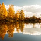 Herbstliche Spiegelung