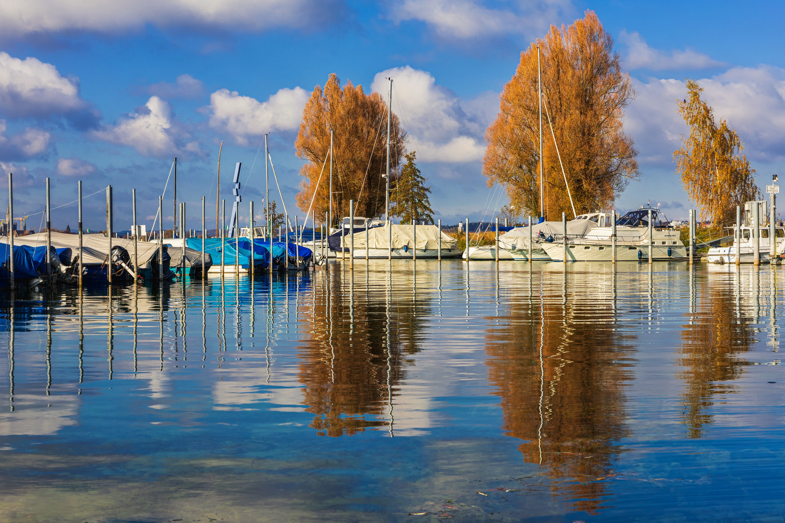 Herbstliche Spiegelung 