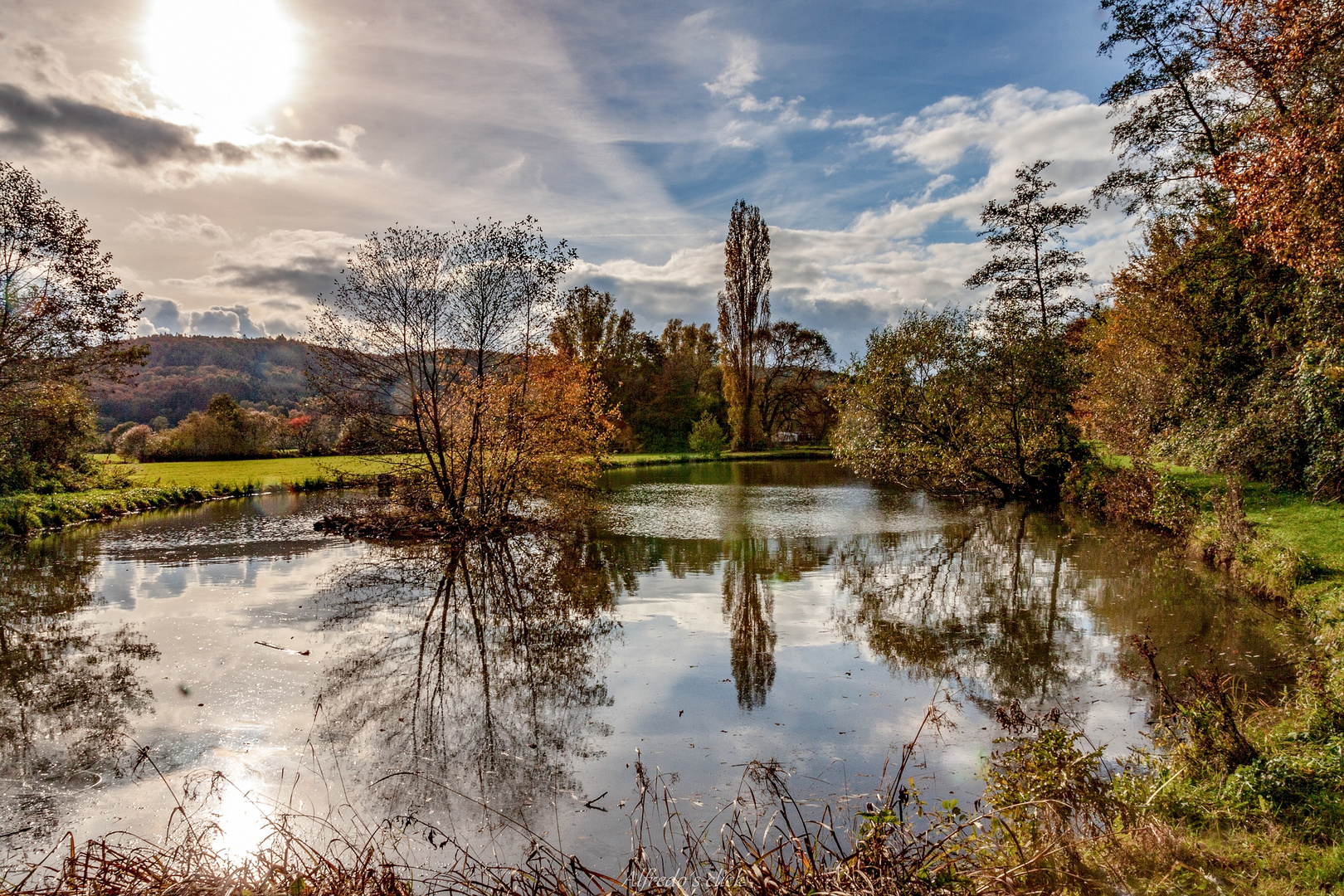 Herbstliche Spiegelungen