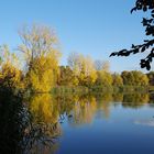 Herbstliche Spiegelungen im See