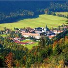 Herbstliche Stimmung am Benediktiner Kloster Ettal...