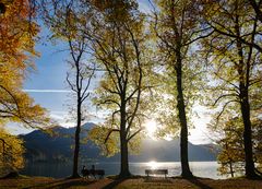 Herbstliche Stimmung am Kochelsee