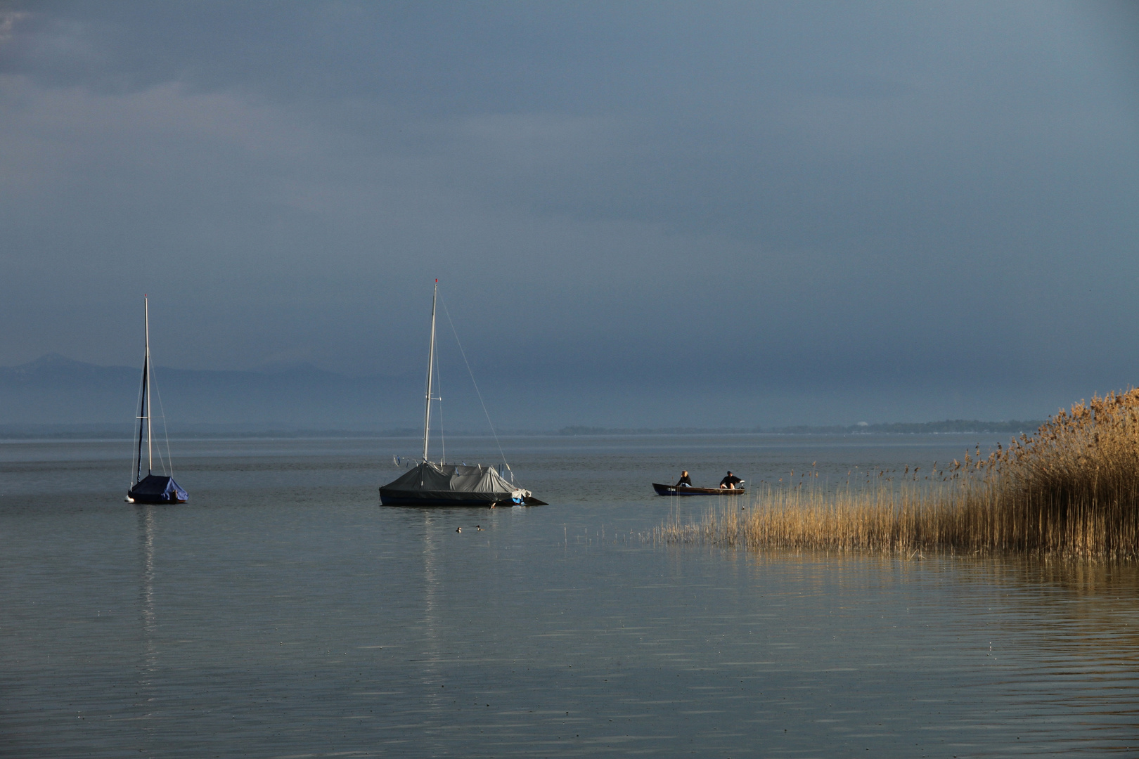 Herbstliche Stimmung am See