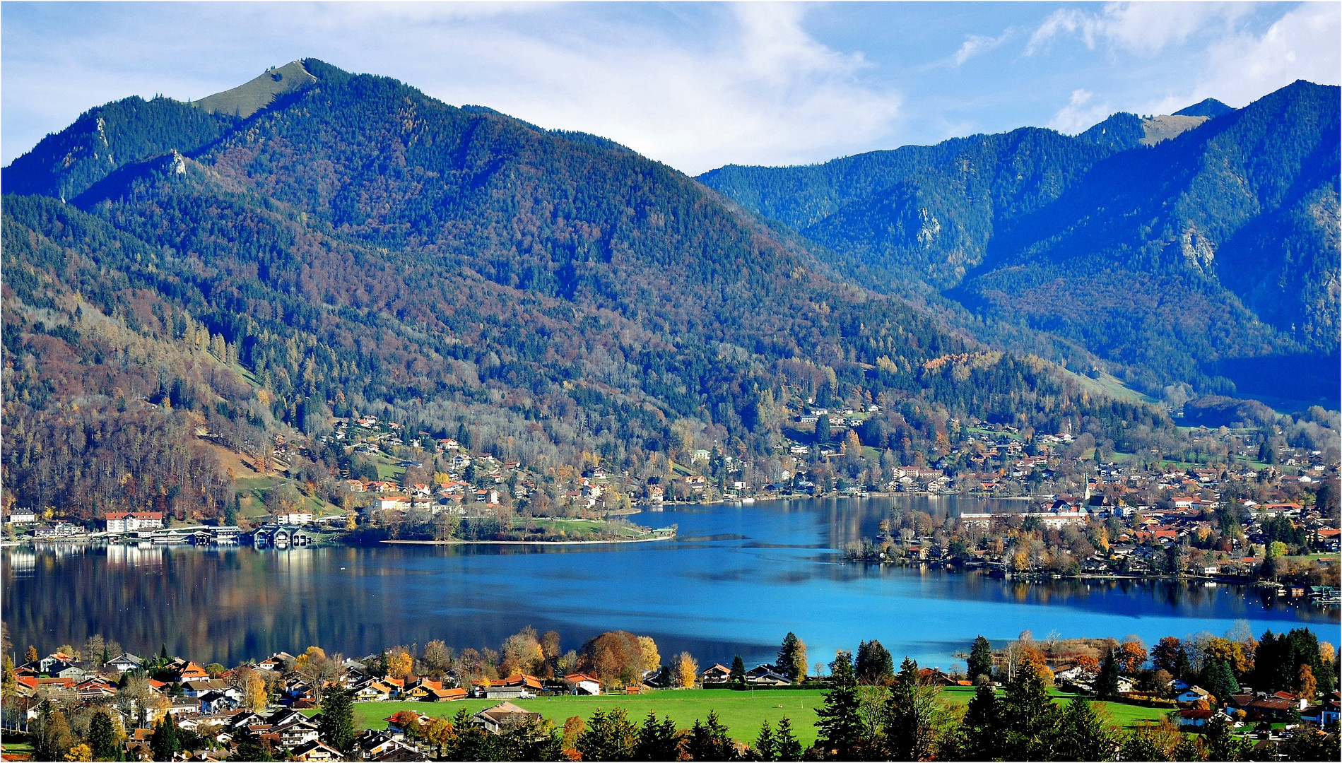 Herbstliche Stimmung am Tegernsee…