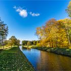 ... Herbstliche Szenerie am Schaalseekanal ...