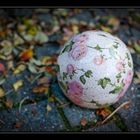 Herbstliche Terrasse