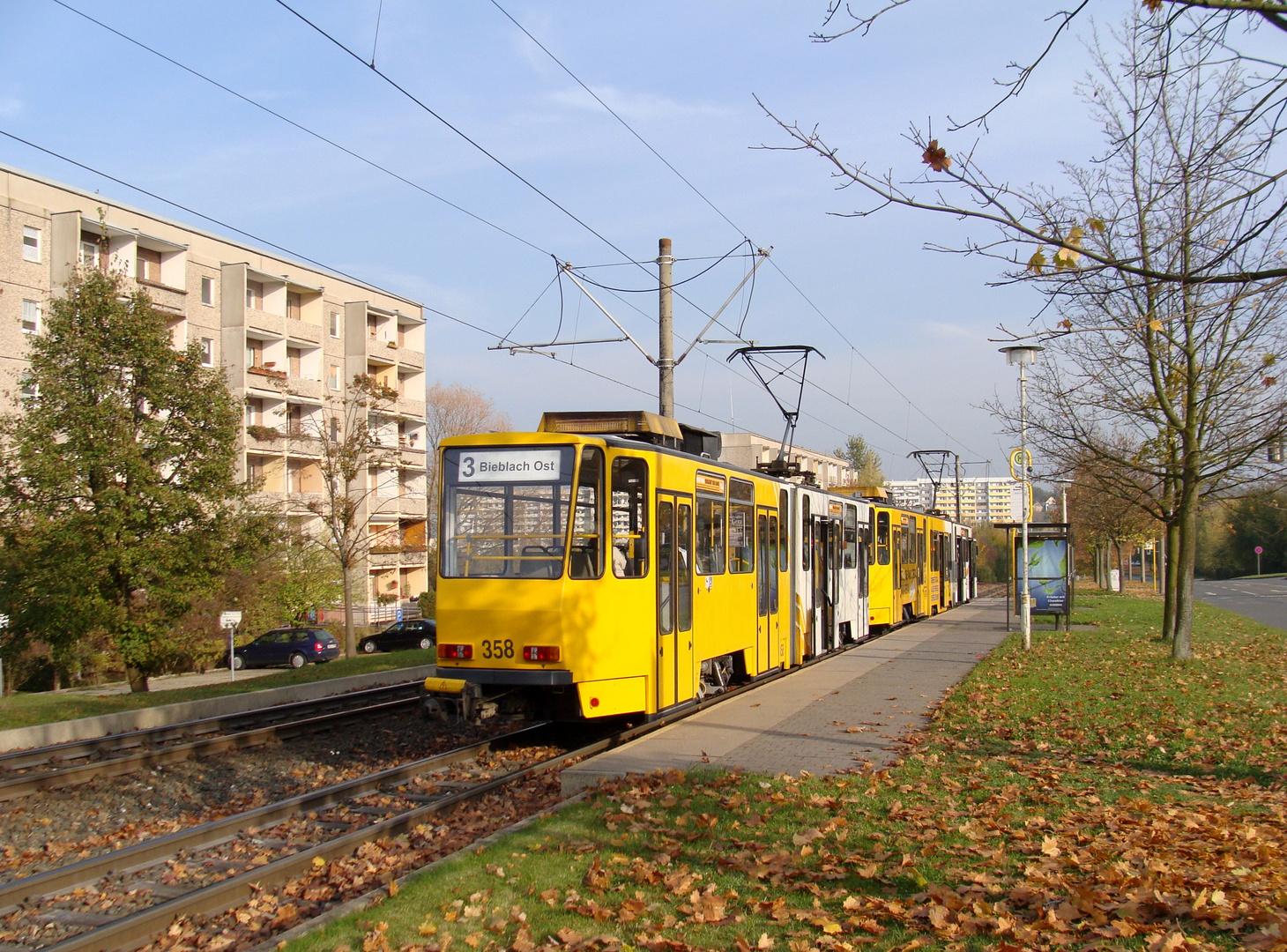 herbstliche Traktion