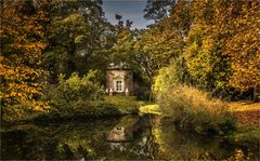 **herbstliche Umrandung**