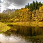 Herbstliche Wahnbachtalsperre