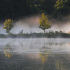 herbstliche Wasser - Spiegelung