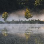 herbstliche Wasser - Spiegelung