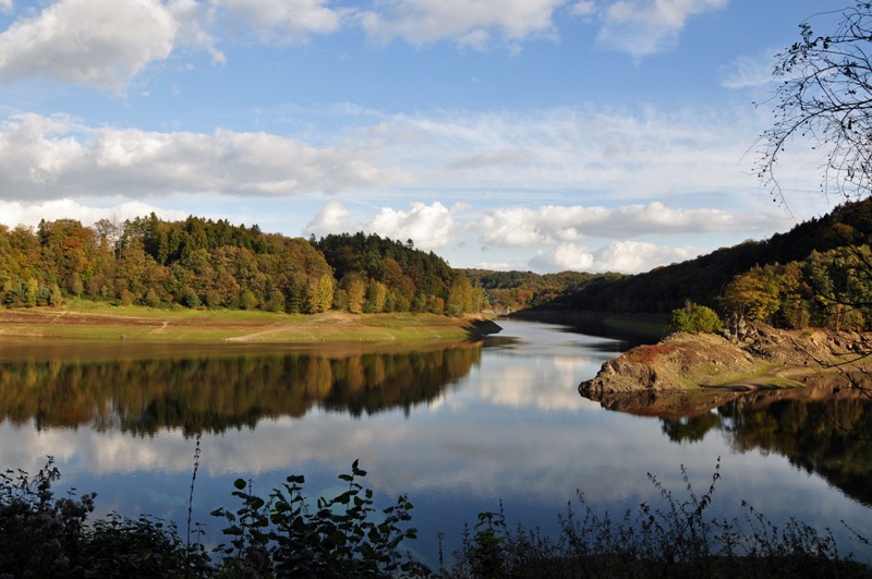 Herbstliche Wuppersperre