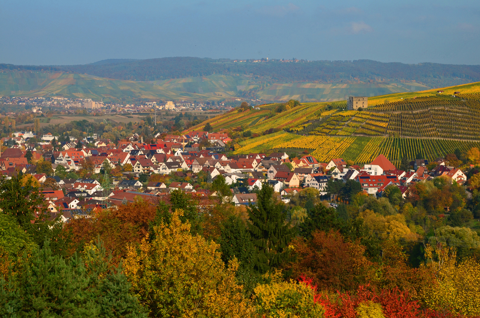 Herbstlichen Farben