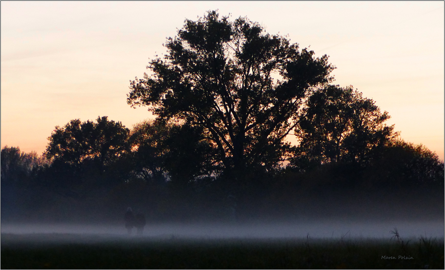 Herbstlicher Abendspaziergang