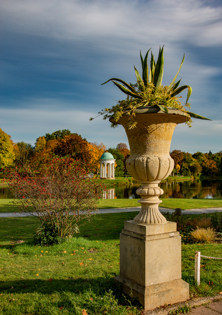 herbstlicher AGRA Park 