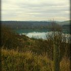 herbstlicher baggersee