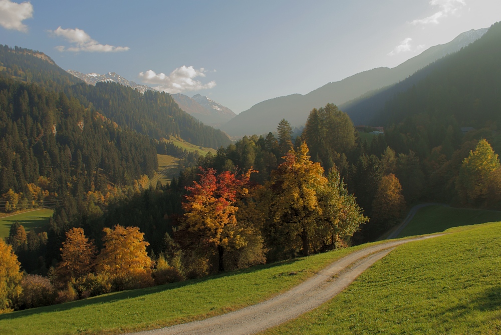 herbstlicher Blick ...